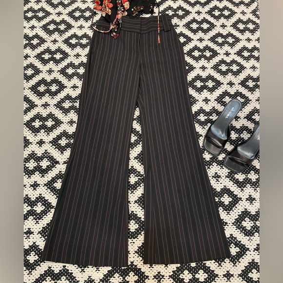 Y2K high rise express designestudio flare trousers size 0 - Picture 7 of 14